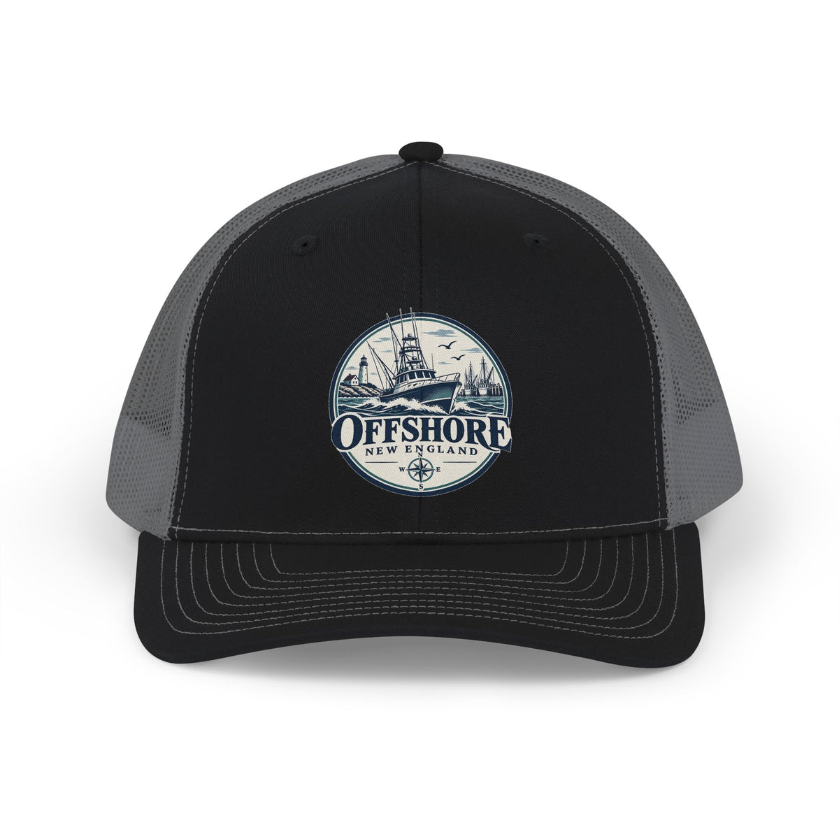 Offshore New England Trucker Cap — Vintage Sailboat Snapback