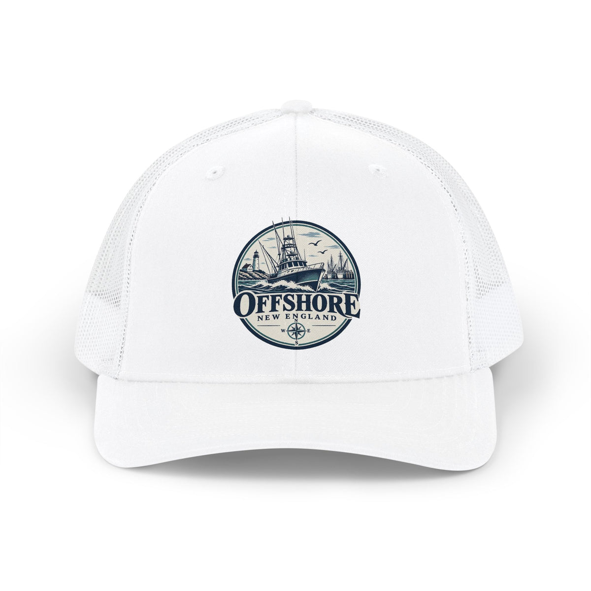Offshore New England Trucker Cap — Vintage Sailboat Snapback